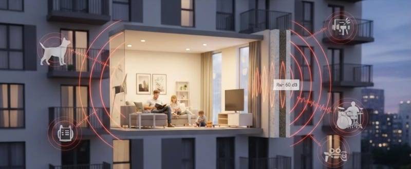 Apartment acoustics